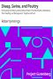 [Gutenberg 39205] • Sheep, Swine, and Poultry / Embracing the History and Varieties of Each; The Best Modes of Breeding; Their Feeding and Management; Together with etc.